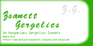 zsanett gergelics business card